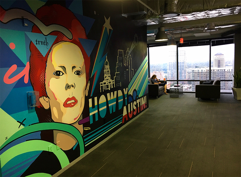 Austin Capital Factory Startup Incubator, Wall Art